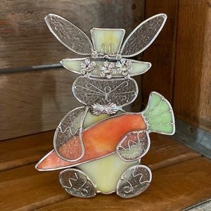 Stained Glass Tea Light Bunny/Rabbit